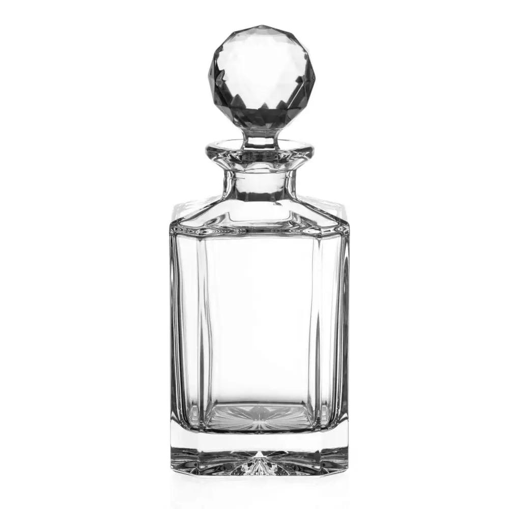 Crystal Square Decanter - 0.8Ltr by Glassware UK