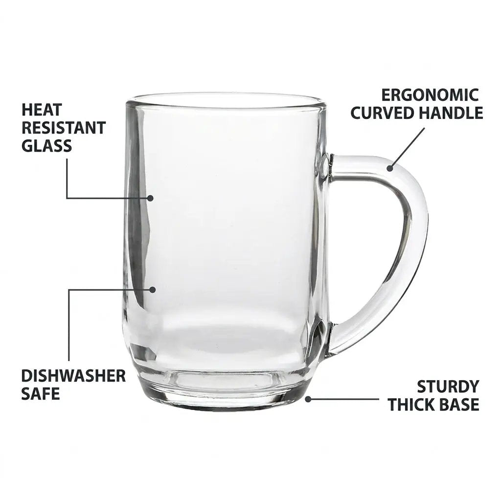 Heritage Glass Tankard - 570ml - Clearance by Glassware UK