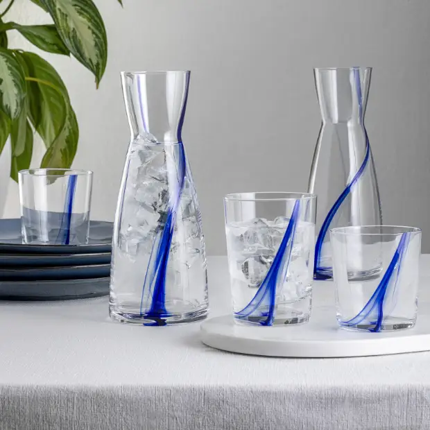 Bormioli Rocco Stria Glass Tumbler - 355ml by Glassware UK