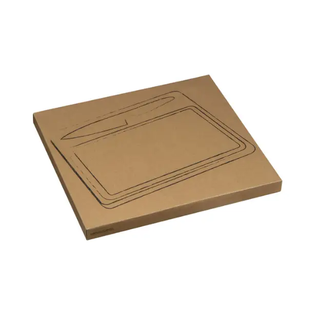 Cutting Board with Knife - 33cm by Glassware UK