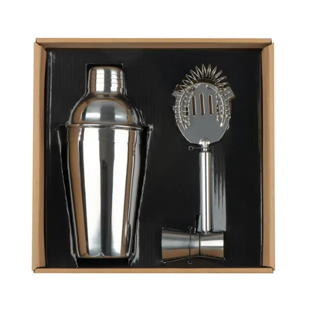 Metal Cocktail Set - 3 Piece by Glassware UK