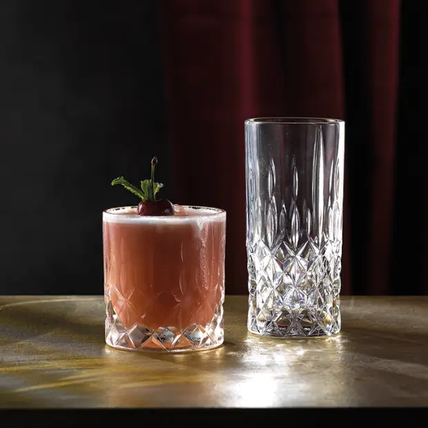 Vidivi Lance Glass Tumbler - 300ml by Glassware UK