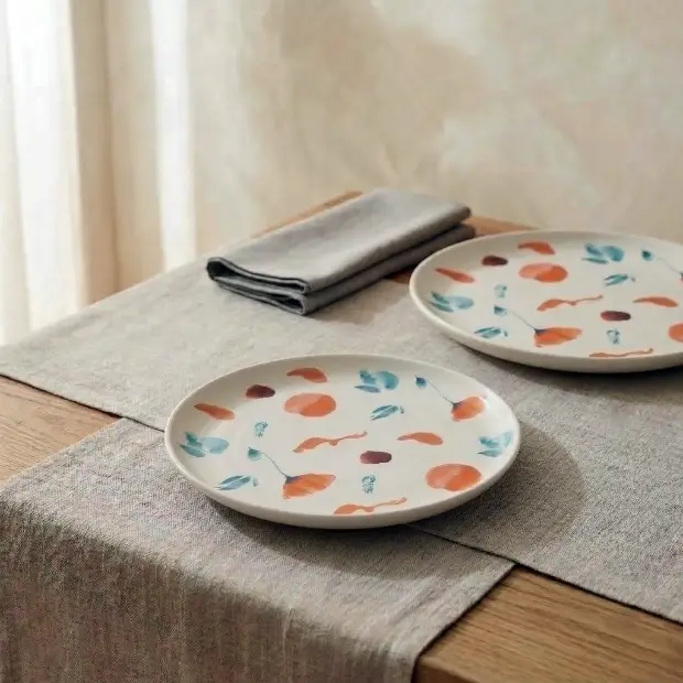 BosilunLife Botanical Side Plate - 24cm by Glassware UK