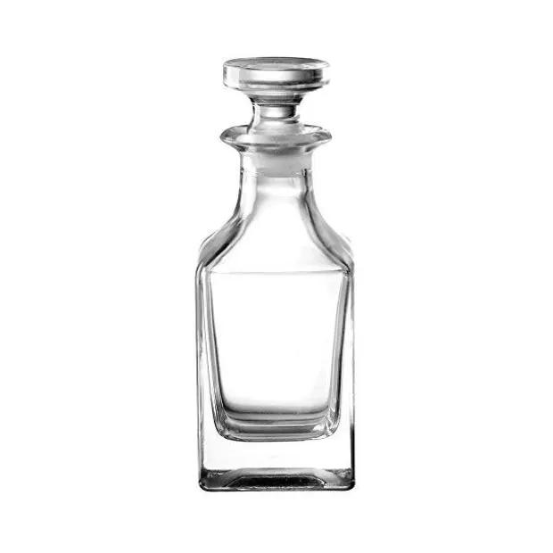 Handmade Square Mini Decanter - 0.15ltr by Krosno