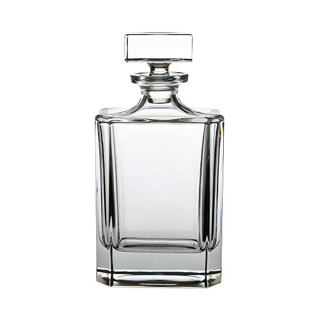 Crystal Spirit Square Decanter - 0.7Ltr by Glassware UK