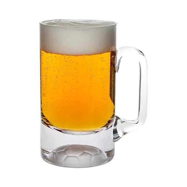 Football Based Glass Tankard - 1/2 Pint by Glassware UK