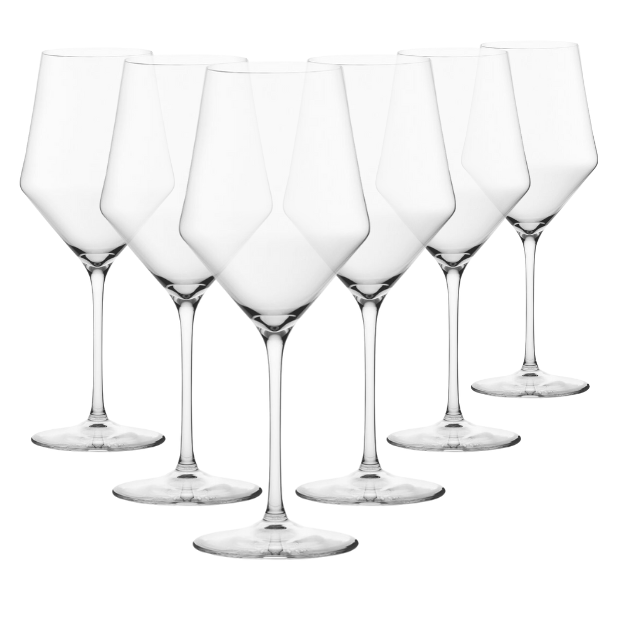 Edge White Wine Glasses - 405ml - Set of 6