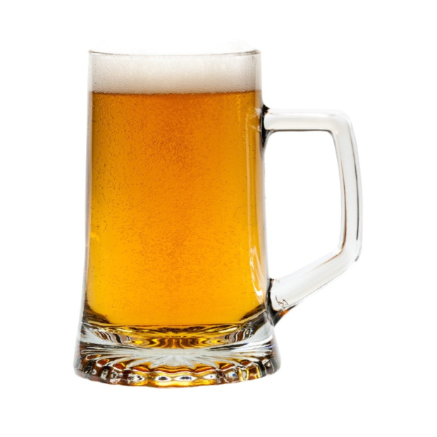 Small Stern Glass Tankard - 0.287ltr