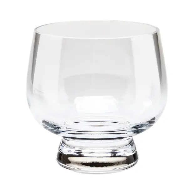 Handmade Plain Tulip Bowl by Glassware UK