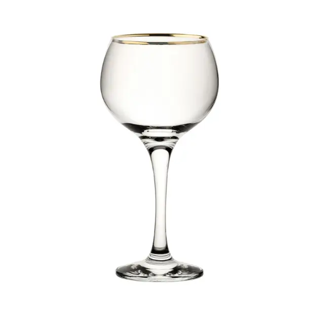 Ambassador Gold Rimmed Gin Glass - 560ml by Glassware UK