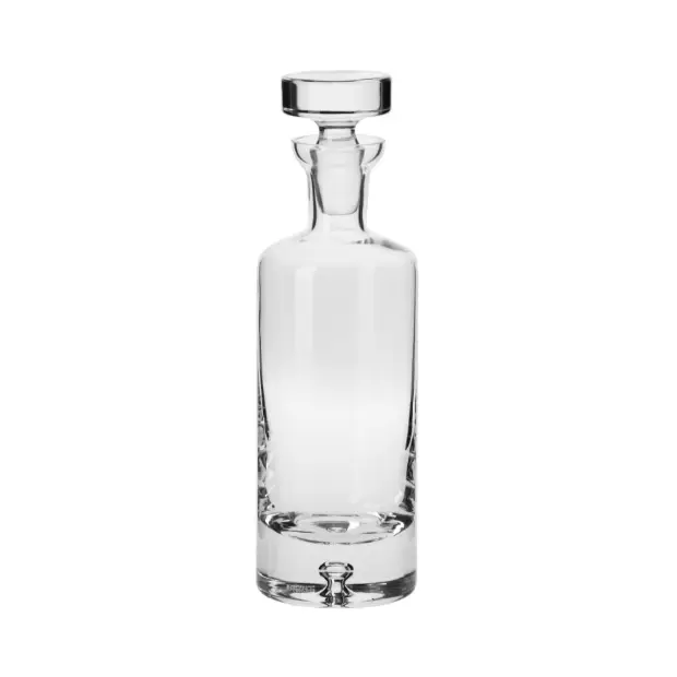 Krosno Handmade Bubble Base Decanter - 0.75L by Glassware UK