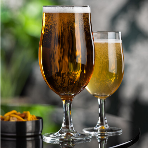 Draft Stemmed Beer Glass - 380ml