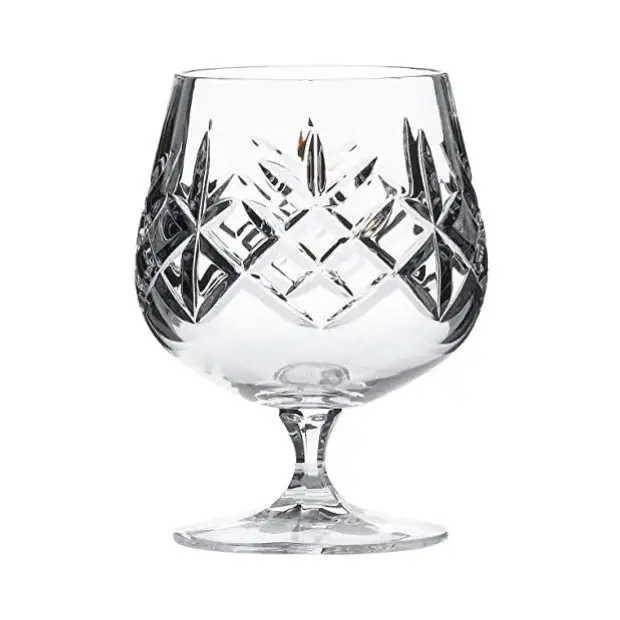 Flamenco Crystalite Full Cut Brandy Glass - 250ml by Glassware UK