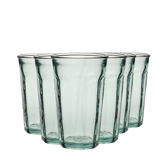 Recycled Barca Highball Glasses - 300ml - Set of 6