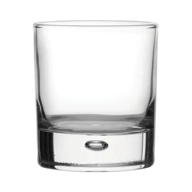 Krosno Bubble Based Whisky Tumbler - 330ml by Glassware UK