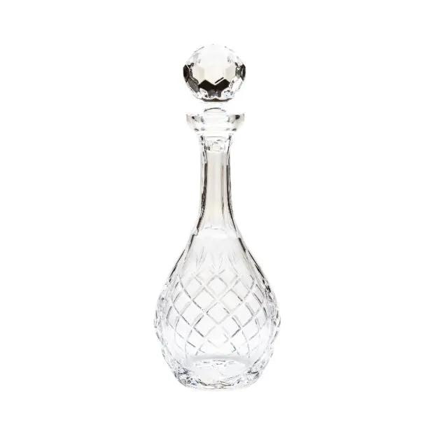 Cut Crystal Panelled Wine Decanter - 1Ltr by Glassware UK