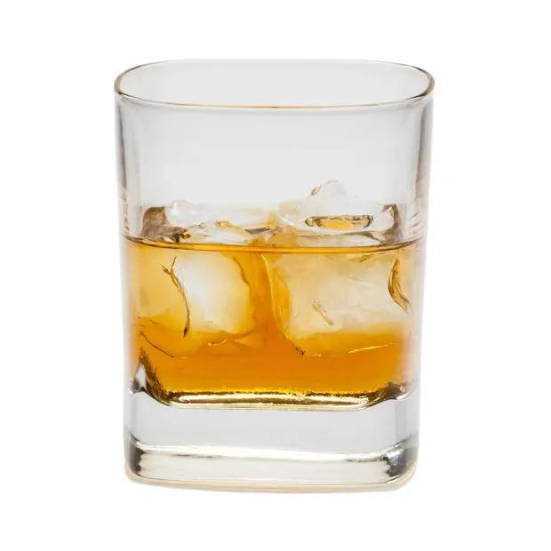 Luigi Bormioli Double Old Fashioned Square Glass Whisky Tumbler - 290ml by Glassware UK