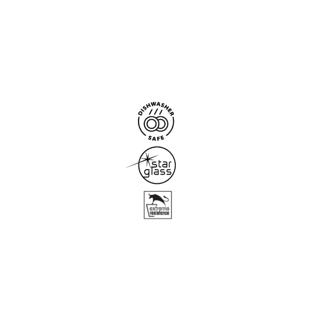Bormioli Rocco Oslo Cappuccino Glasses - 235ml - Set of 6