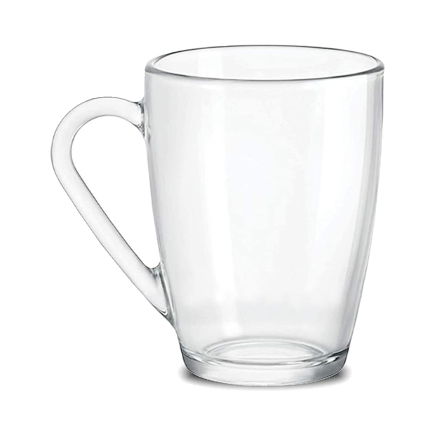 Bormioli Rocco Icon Glass Mug - 340ml - Set of 6