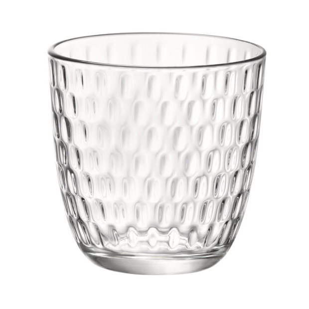 Bormioli Rocco Slot Water Glasses - 290ml - Set of 6