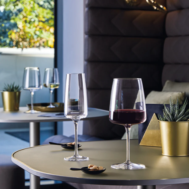 Bormioli Rocco Red Wine Glasses - 380ml - Set of 4