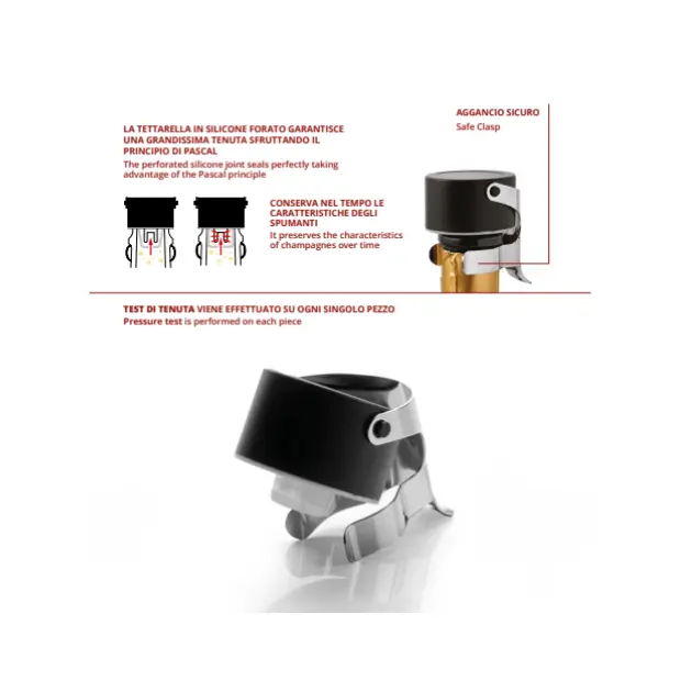 Ghidini Champagne Stopper