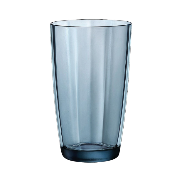 Bormioli Rocco Pulsar Blue Highball Glasses - 470ml - Set of 6