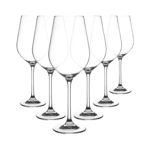 Krosno Harmony Red Wine Glasses - 470ml - Set of 6 by Glassware UK