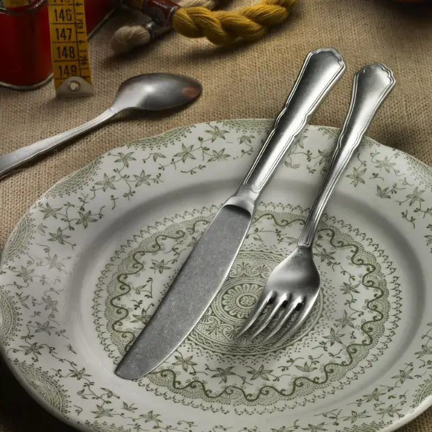 Pintinox Settecento Table Knife - Stone Washed by Glassware UK