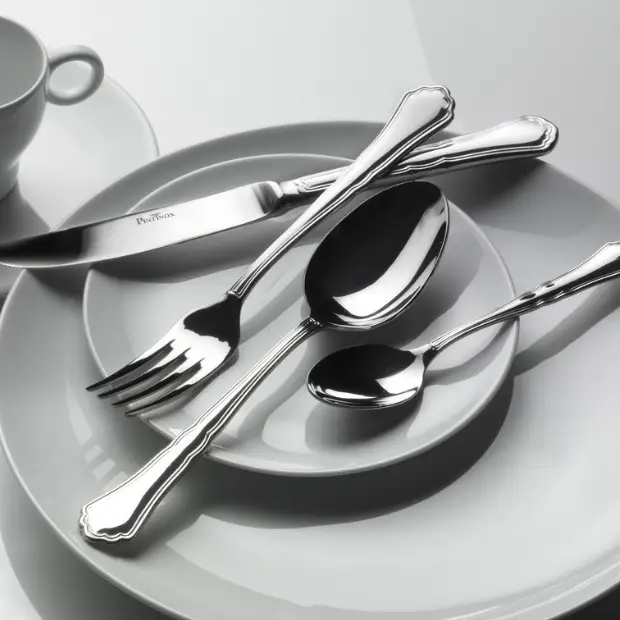 Pintinox Settecento Table Fork - Mirror Polish by Glassware UK