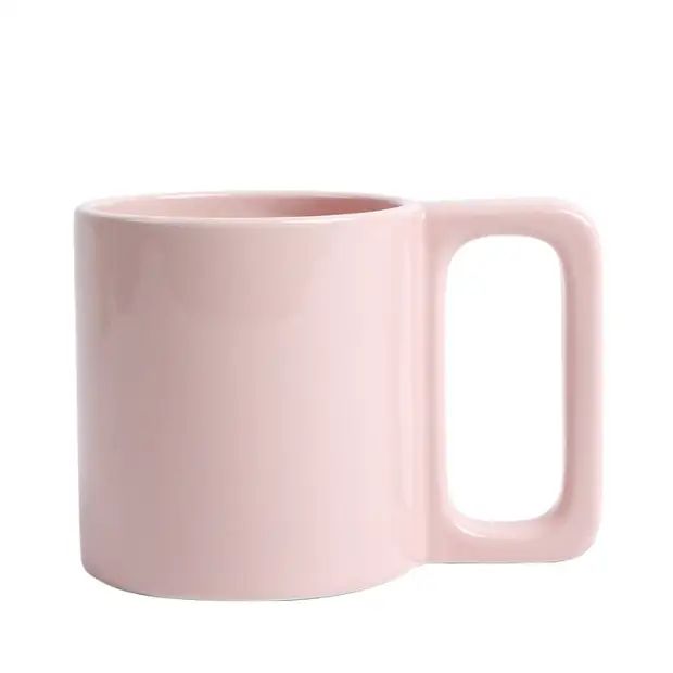 BosilunLife Fjord Mug - Gardenia Glossy - 450ml by Glassware UK