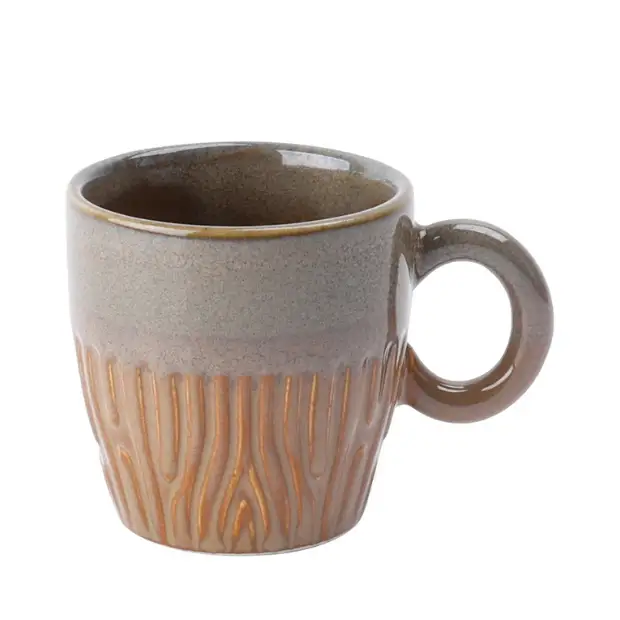 BosilunLife Biophilic Series Ceramic Espresso Cup - 100ml by Glassware UK