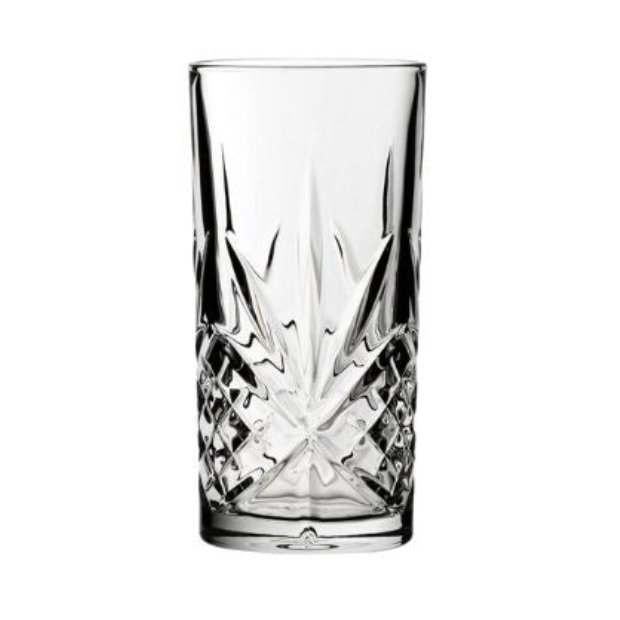 Timeless Fully Cut Highball Glasses - 300ml - Set of 6