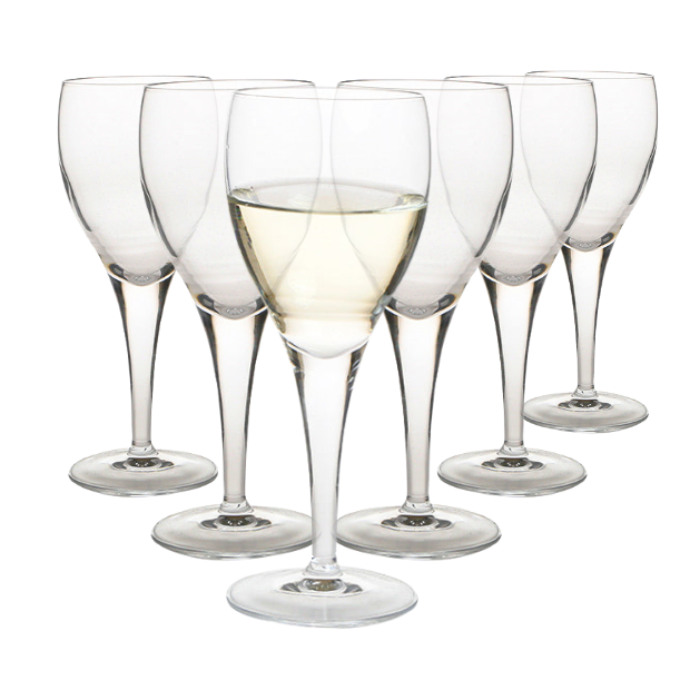 Luigi Bormioli Crystalite Wine Glasses - 290ml - Set of 6