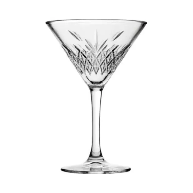 Timeless Fully Cut Martini Glass - 230ml by Glassware UK