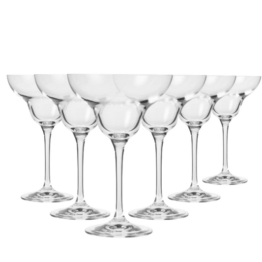Krosno Avant-Garde Cocktail Saucers - 270ml - Set of 6