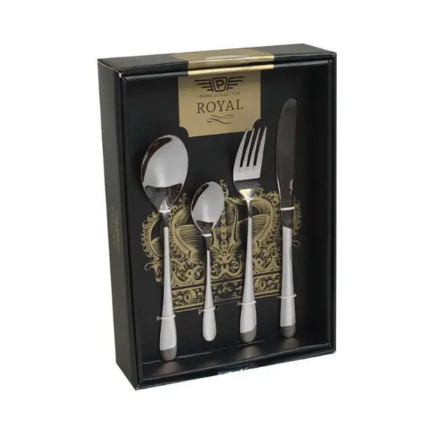 Pintinox Princess Steel Cutlery Set - 24 Piece by Glassware UK