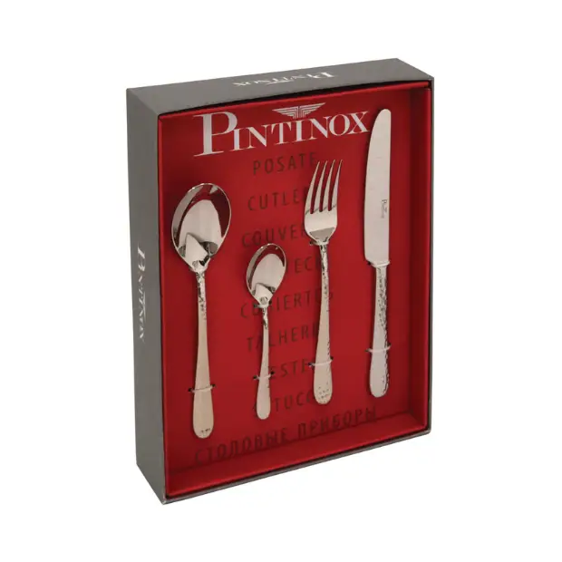 Pintinox Luna Steel Cutlery Set - 24 Piece by Glassware UK