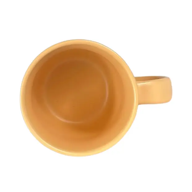 Ceramic Coffee Mug - Peach by Glassware UK