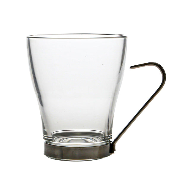 Bormioli Rocco Oslo Cappuccino Glasses - 235ml - Set of 6