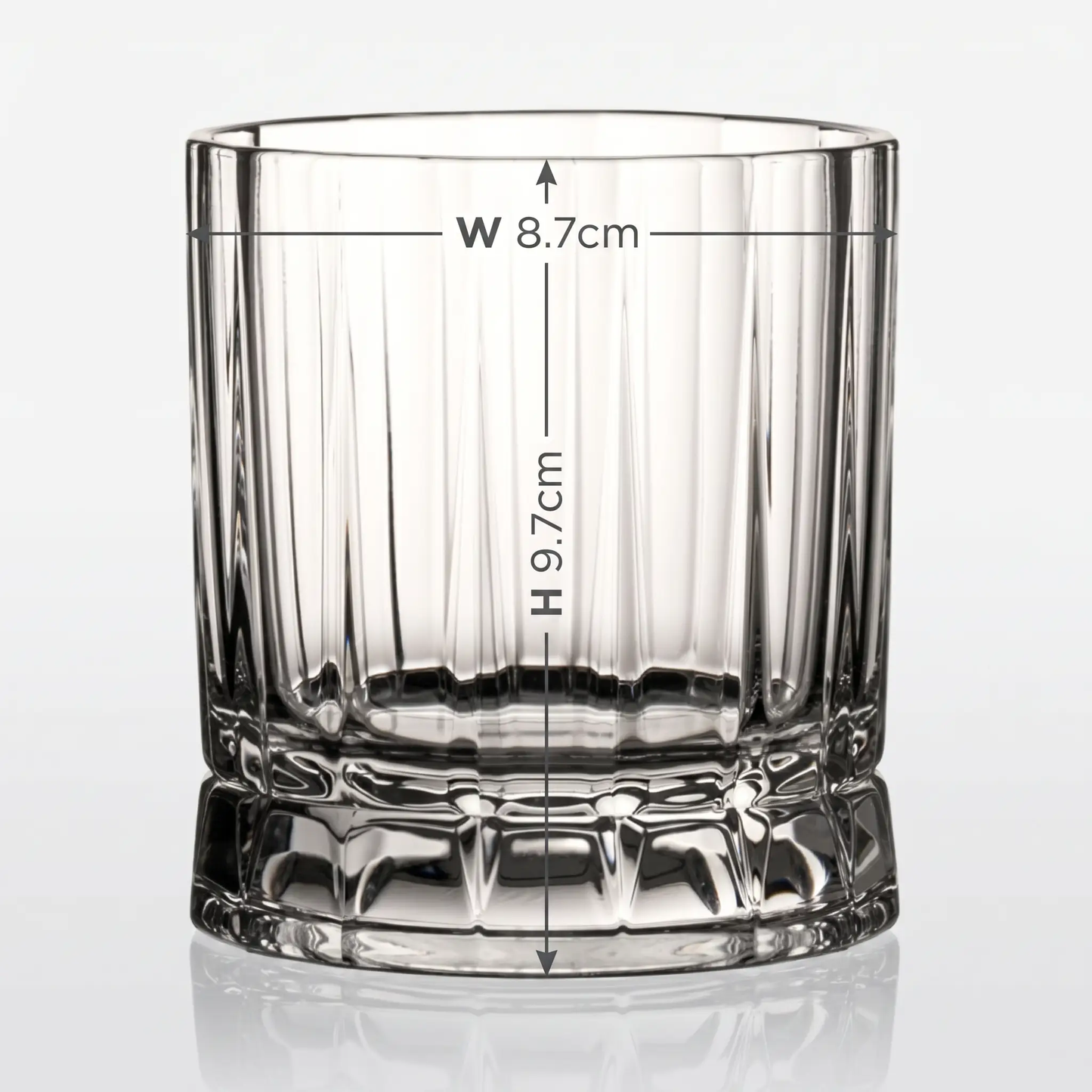 Wayne Old Fashioned Whisky Glass - 330ml by Glassware UK