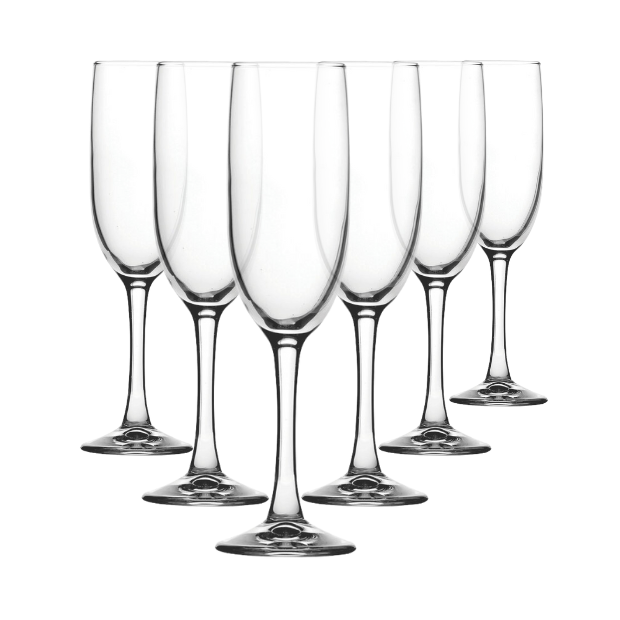 Imperial Plus Champagne Flutes - 150ml - Set of 6