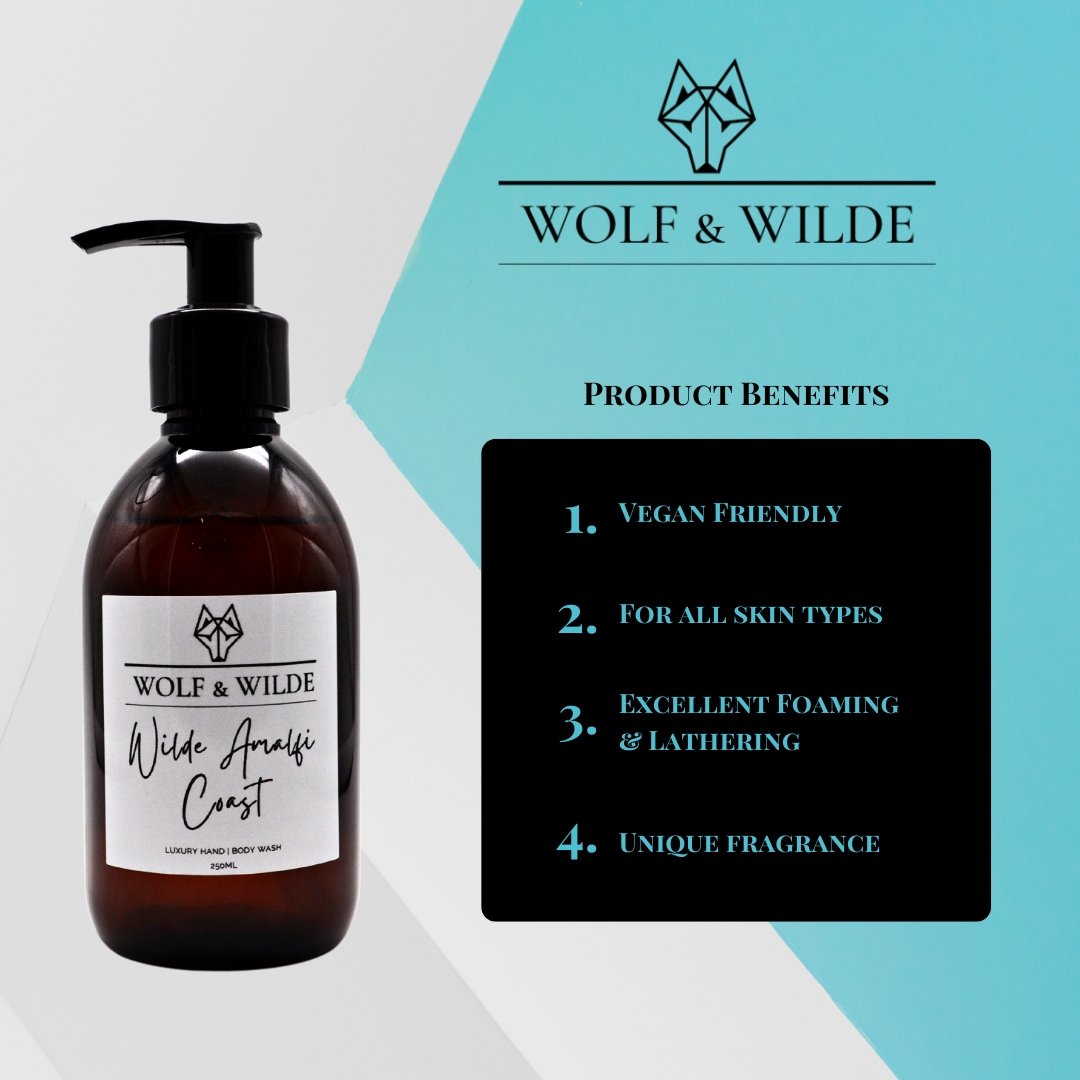 Hand & Body Soap - Wilde Amalfi Coast Luxury 2 In 1 - 250ml
