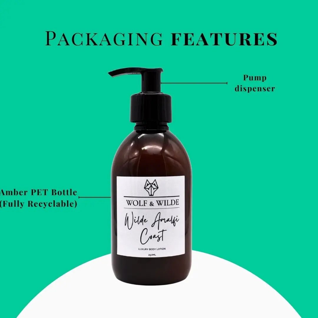 Luxury Body Lotion - Wilde Amalfi Coast - 250ml by Wolf & Wilde