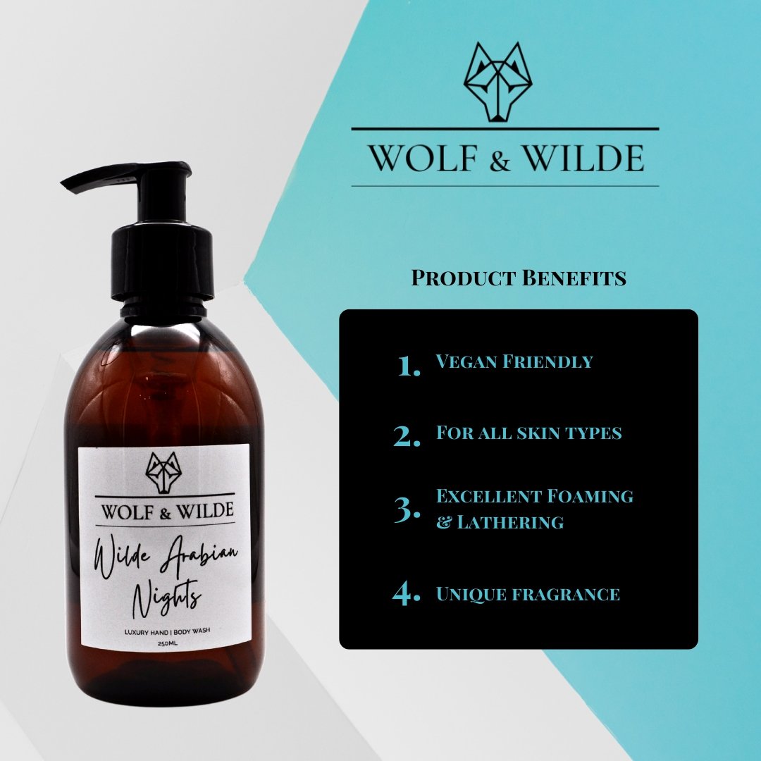 Hand & Body Soap - Wilde Arabian Nights Luxury 2 In 1 - 250ml