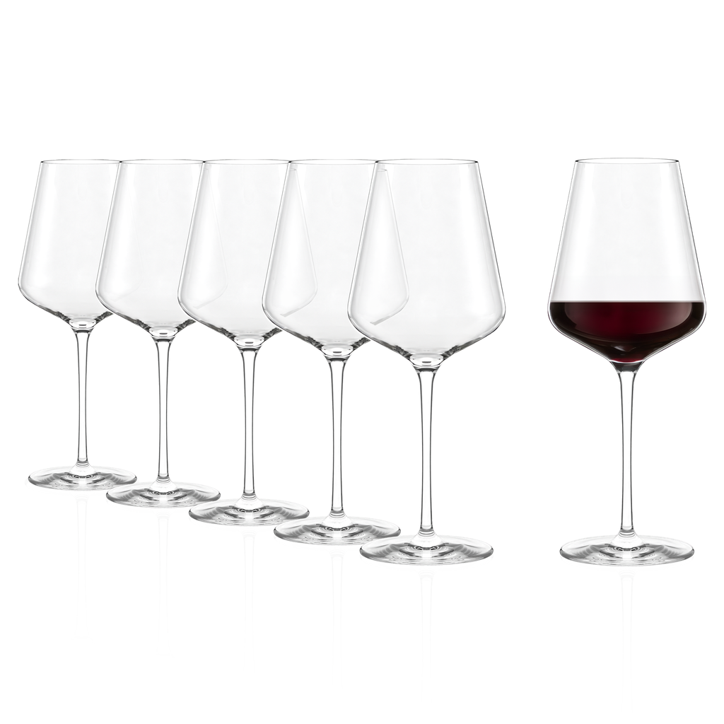 Stolzle Lausitz Quatrophil Bordeaux Wine Glasses - 645ml - Set of 6