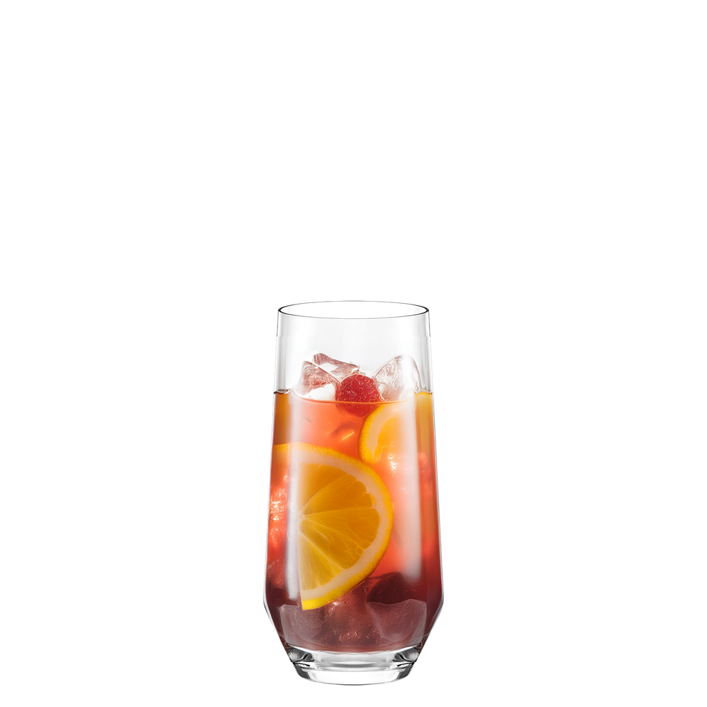 Stolzle Lausitz Quatrophil Highball Glasses - 390ml - Set of 6