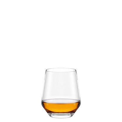 Stolzle Lausitz Quatrophil Whisky Tumbler Glasses - 470ml - Set of 6