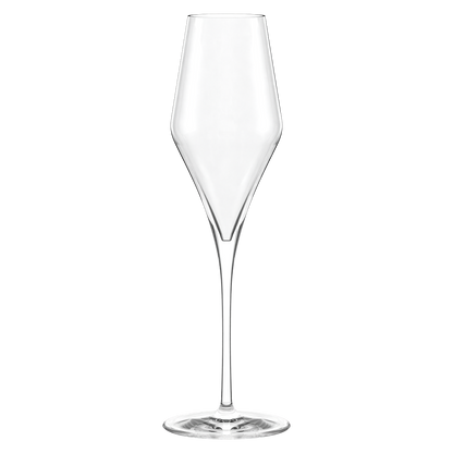 Stolzle Lausitz Quatrophil Glass Champagne Flutes - 290ml - Set of 6