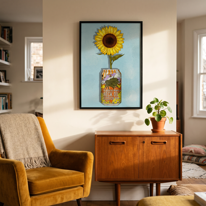 Beavertown & Flowers - A3 Print